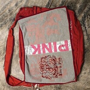 Vintage PINK Victoria Secret Duffle Bag Messenger Bag